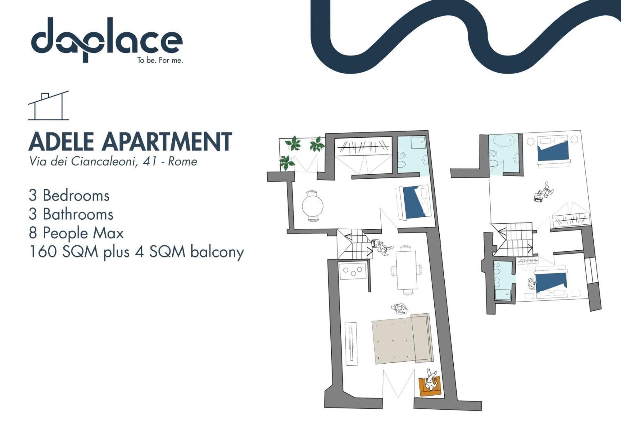 Daplace - Adele Apartment Rome Bagian luar foto